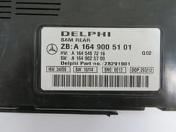 MERCEDES-BENZ A1645409862 A1645401901 A1644403201 A1649004500 A1649006900 A1644404301 A1649005101 A164900510164 Fuse box MERCEDES-BENZ GL-CLASS (X164) (2006-2012) — thumbnail 3