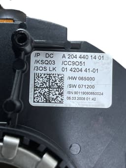 MERCEDES-BENZ 2044401401 2045407401 2044407501 2044403202 2049000304 Indicator/wiper/slip ring switch (stalk) MERCEDES-BENZ C-CLASS (W204) (2007-2013) — thumbnail 3