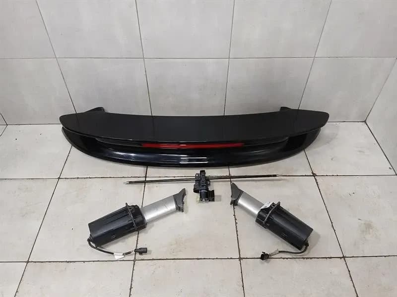 OEM PORSCHE 992 COUPE MK1 TURBO Rear Lid Spoiler Set DRIVE 992827878M 992827234E