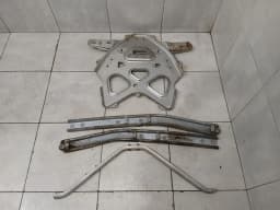 PORSCHE Porsche Boxster Spyder 718 holder bracket 98133126113 holder carrier set set — thumbnail 1