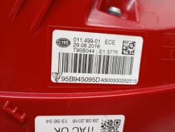 PORSCHE Porsche Macan 95B left rear light 95b945095d tail light rear left — thumbnail 6