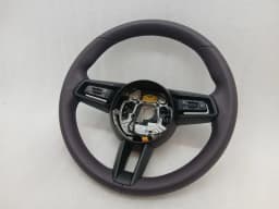 PORSCHE Porsche Taycan 9J Steering Wheel 9J1419091DAID6 Blackberry Steering Wheel — thumbnail 2