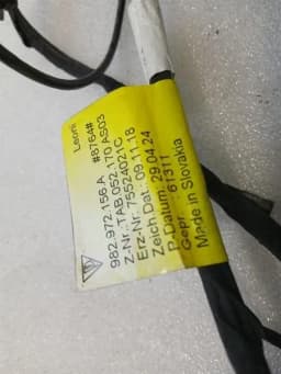 PORSCHE PORSCHE CAYMAN 718 GT4RS Wiring Loom 982972156A FRONT BUMPER RIGHT Wiring Harness — thumbnail 8