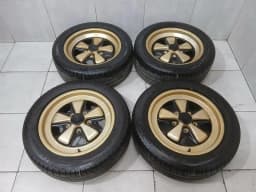 PORSCHE 16 6J 7J Porsche 911 Carrera 3.2 Alloy Wheels 911362115 Rims FUCHS SET LOT — thumbnail 1