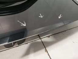 PORSCHE Porsche Cayman 718 GT4RS Boat Lid 98151291182 FAULTY Tailgate — thumbnail 2
