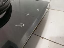 PORSCHE Porsche Cayman 718 GT4RS Boat Lid 98151291182 FAULTY Tailgate — thumbnail 3