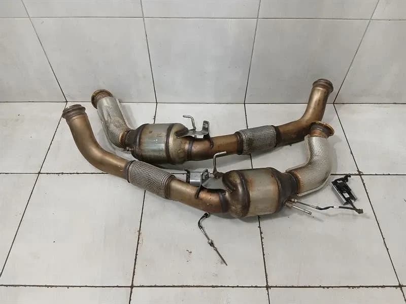 PORSCHE 2.9 PORSCHE Panamera 976 G3 24-26 Catalytic Converter 976254802B SET OF 2 GPF