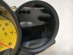 PORSCHE Porsche Cayman 718 Instrument Cluster 9P9920950R Speedometer Racing Yellow MPH — thumbnail 5