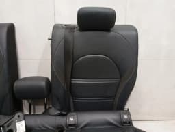 MERCEDES-BENZ Mercedes C63 W205 sedan rear seat set A2059205004 seats rear set defects — thumbnail 7