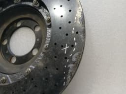 PORSCHE Porsche Cayman 718 GT4RS Brake Disc Front 9GT615301J DEFECTIVE Brake Disc Front — thumbnail 9
