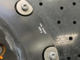 PORSCHE Porsche Cayman 718 GT4RS Brake Disc Front 9GT615301J DEFECTIVE Brake Disc Front — thumbnail 6