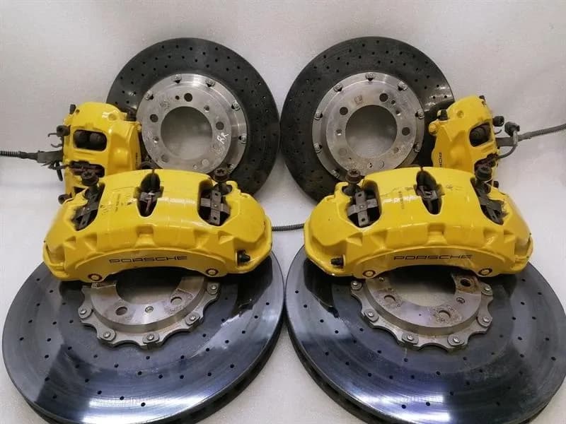PORSCHE 2016 PORSCHE PANAMERA 970 PCCB BRAKE SET 7P5615106 BRAKE SYSTEM CERAMIC SET PCCB