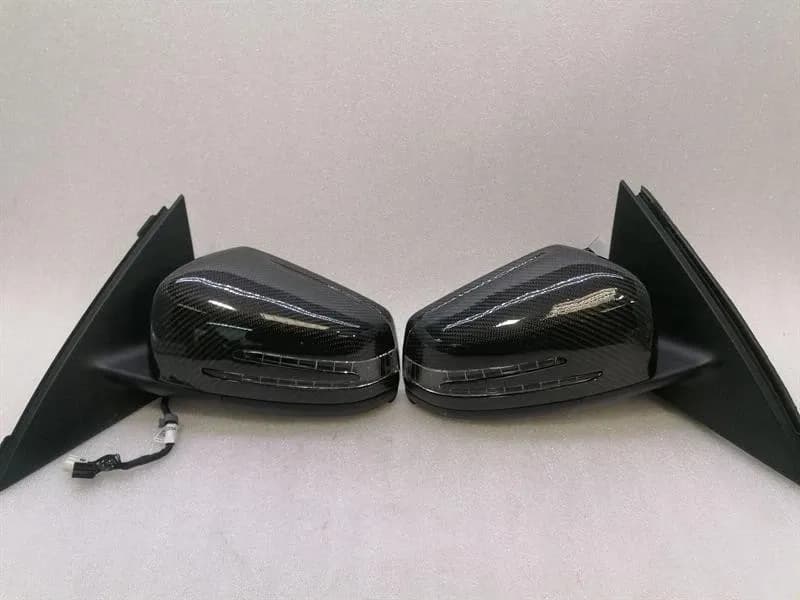 MERCEDES-BENZ Mercedes C63 W204 OEM carbon mirror set A2048102476 exterior mirror set carbon