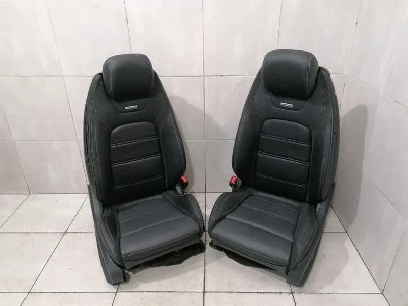 MERCEDES-BENZ MERCEDES C63 AMG COUPE W205 SEATS COMFORT A2059101215 SEATS LEATHER HEATED