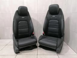 MERCEDES-BENZ MERCEDES C63 AMG COUPE W205 SEATS COMFORT A2059101215 SEATS LEATHER HEATED — thumbnail 2