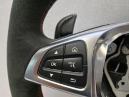 MERCEDES-BENZ MERCEDES C63 W205 AMG STEERING WHEEL A2054608500 STEERING WHEEL EDITION 1 RE-STITCHED — thumbnail 8