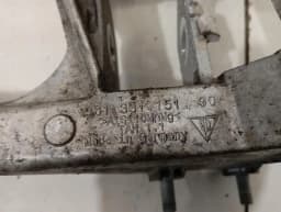 PORSCHE Porsche Boxster Spyder 718 subframe rear 98133105190 left axle frame rear axle — thumbnail 3