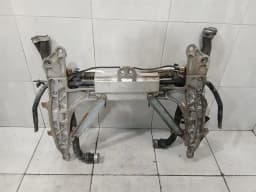 PORSCHE Porsche 911 997 Beam Subframe Front 99734108111 Turbo Faulty Front Axle Carrier — thumbnail 9