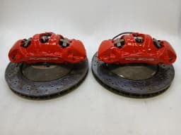 PORSCHE Porsche Cayman 718 GT4 brake kit set brake system Brembo 982615106F brake caliper — thumbnail 1