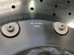 PORSCHE Porsche Cayman 991 718 GT4RS Brake Disc Front 9GT615302J Brake Disc Front PCCB — thumbnail 3
