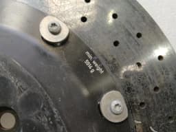 PORSCHE Porsche Cayman 718 GT4RS Brake Disc Rear 9GT615601D DEFECTIVE Brake Disc Ceramic — thumbnail 9