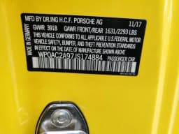 PORSCHE PORSCHE 911 991 GT3 MK2 2017-2019 ENGINE DGGA Engine COMPLETE DGG FACELIFT — thumbnail 10