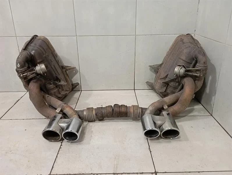 PORSCHE Porsche 911 997 exhaust 99711151102 Eisenmann set exhaust muffler