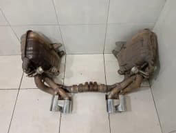 PORSCHE Porsche 911 997 exhaust 99711151102 Eisenmann set exhaust muffler — thumbnail 2
