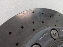 LAMBORGHINI Lamborghini Huracan brake disc rear 4T0615601 Monolock LH brake disc carbon — thumbnail 3