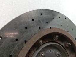 LAMBORGHINI Lamborghini Huracan brake disc rear 4T0615601 Monolock LH brake disc carbon — thumbnail 5