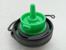 PORSCHE Porsche Cayman 718 GT4RS fuel filler cap 9P1201550 XYB aluminium fuel cap tank flap — thumbnail 9