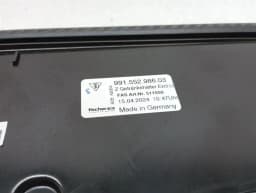 PORSCHE Porsche Cayman 718 cup holder 99155298603 matte carbon LHD cup holder holder — thumbnail 6