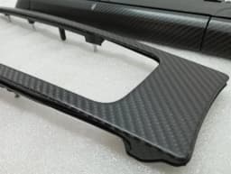 PORSCHE Porsche Cayman 718 cup holder 99155298603 matte carbon LHD cup holder holder — thumbnail 9