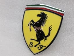 FERRARI Ferrari F8 F142MFL Scuderia Corse Fender Badge 973211 Logo — thumbnail 4