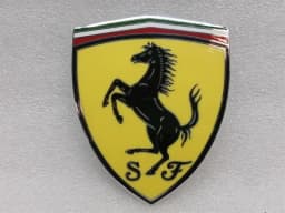 FERRARI Ferrari F8 F142MFL Scuderia Corse Fender Badge 973211 Logo — thumbnail 8
