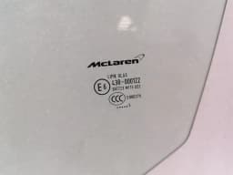 MCLAREN McLaren 650S Spider 14-17 Left Front Door Glass 11A7290CP Door Window Front Left — thumbnail 2