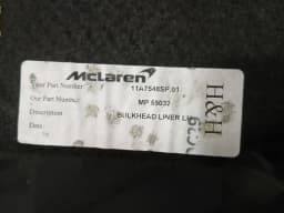 MCLAREN McLaren 650S Spider 14-17 Luggage Compartment Cover 11A7550SP Fairing SET — thumbnail 7