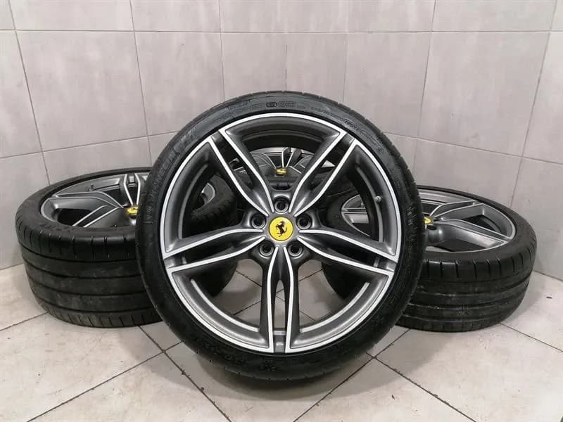 FERRARI 20 Ferrari Roma F169 Forged Grigio Alloy Wheel Set 881326 SET Rims SET 881327