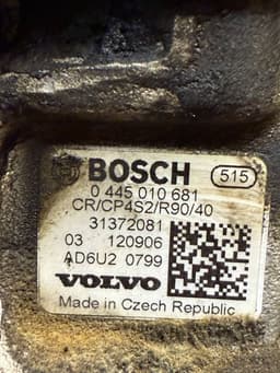 VOLVO 0445010681 31372081 Fuel injection pump, diesel VOLVO S60 II / V60 I (2010-2018) — thumbnail 9