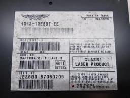 ASTON MARTIN Aston Martin Vanquish S 04-07 V12 DVD ROM 4G43-10E887-EE Sat Nav Computer — thumbnail 10