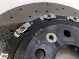 FERRARI Ferrari 488 F142M brake disc rear carbon ceramic 319166 brake disc rear — thumbnail 3