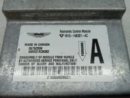 ASTON MARTIN Aston Martin Vanquish S 04-07 V12 Safety ECU 1R13-14B321-AC Air Control Unit SRS — thumbnail 4