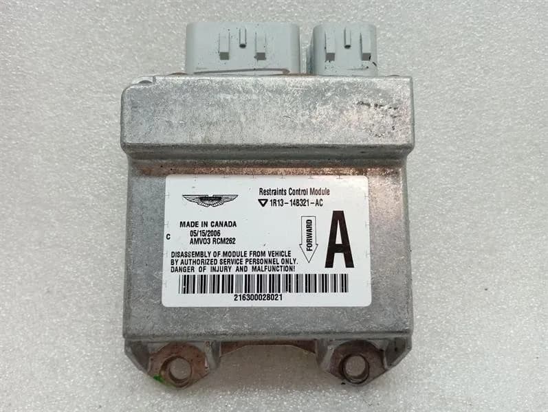 ASTON MARTIN Aston Martin Vanquish S 04-07 V12 Safety ECU 1R13-14B321-AC Air Control Unit SRS