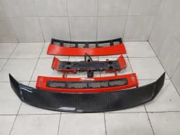 AUDI Audi R8 4S Performance rear spoiler 4S0827918 carbon rear spoiler conversion kit set — thumbnail 8
