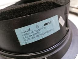 MERCEDES-BENZ Mercedes SL R230 speaker Bose set RHD A2308200602 Bose speaker set RL — thumbnail 6