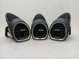 PORSCHE Porsche Cayman 718 air vent set 982819201D ventilation nozzle ventilation grille set — thumbnail 2