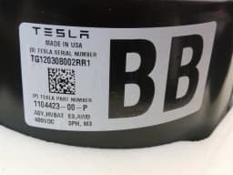 TESLA TESLA MODEL 3 LONG RANGE Battery HV 1104423-00-P BATTERY — thumbnail 9