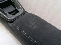 PORSCHE Porsche 911 992 GT3 GT3RS console Alcantara carbon center console console crest — thumbnail 5