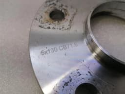 PORSCHE Porsche 911 991 Wheel Spacer Set 5X130 CB71.6 FLANGE Wheel Spacers Set — thumbnail 4
