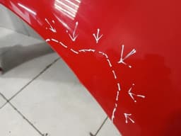 FERRARI Ferrari California T F149 14-17 Right Wing 85054711 Right Fender DEFECTS — thumbnail 4